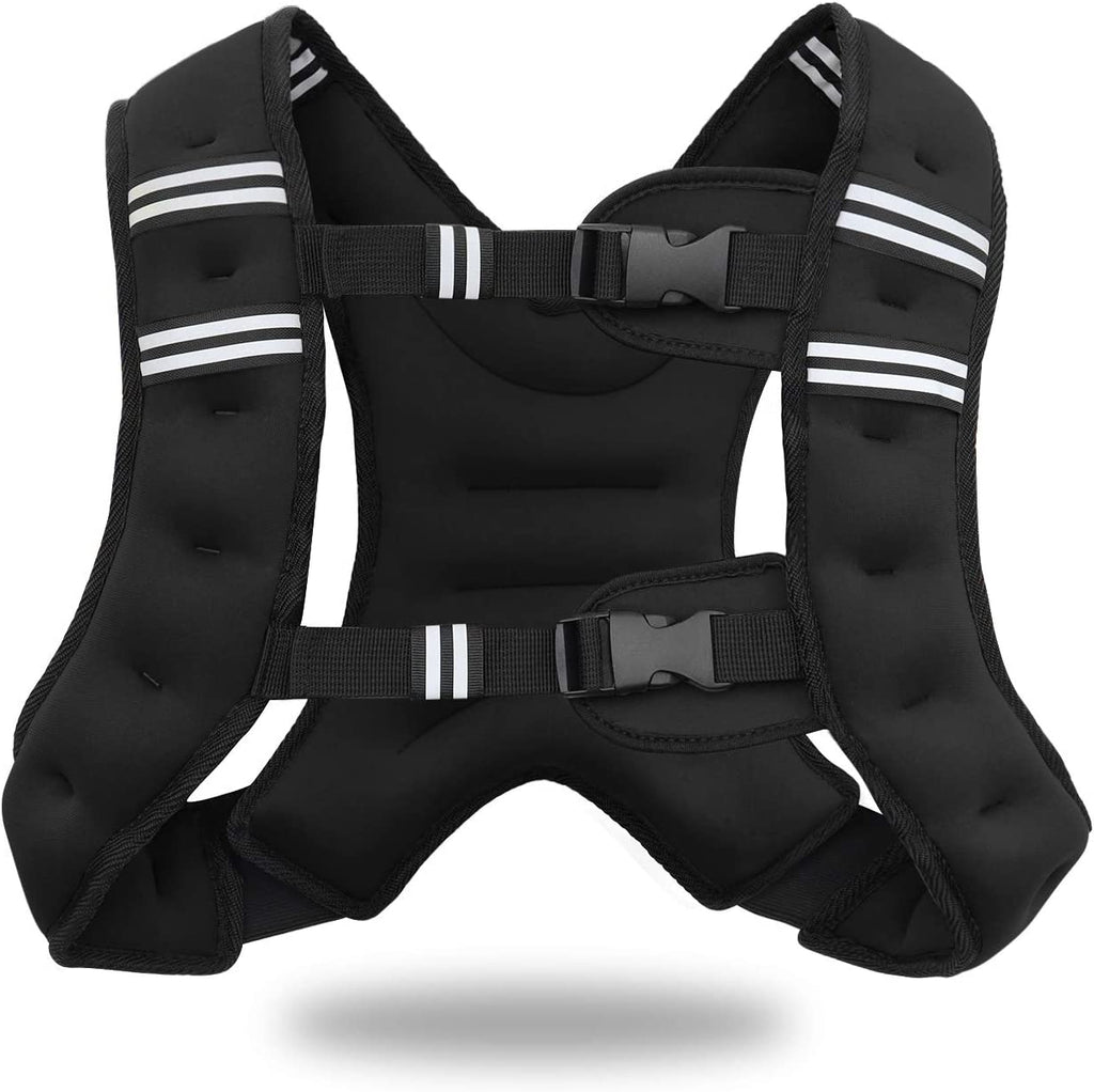 Versatile Weighted Vest for Men & Women - Choose 11Lbs or 18Lbs for Ultimate Rucking Performance