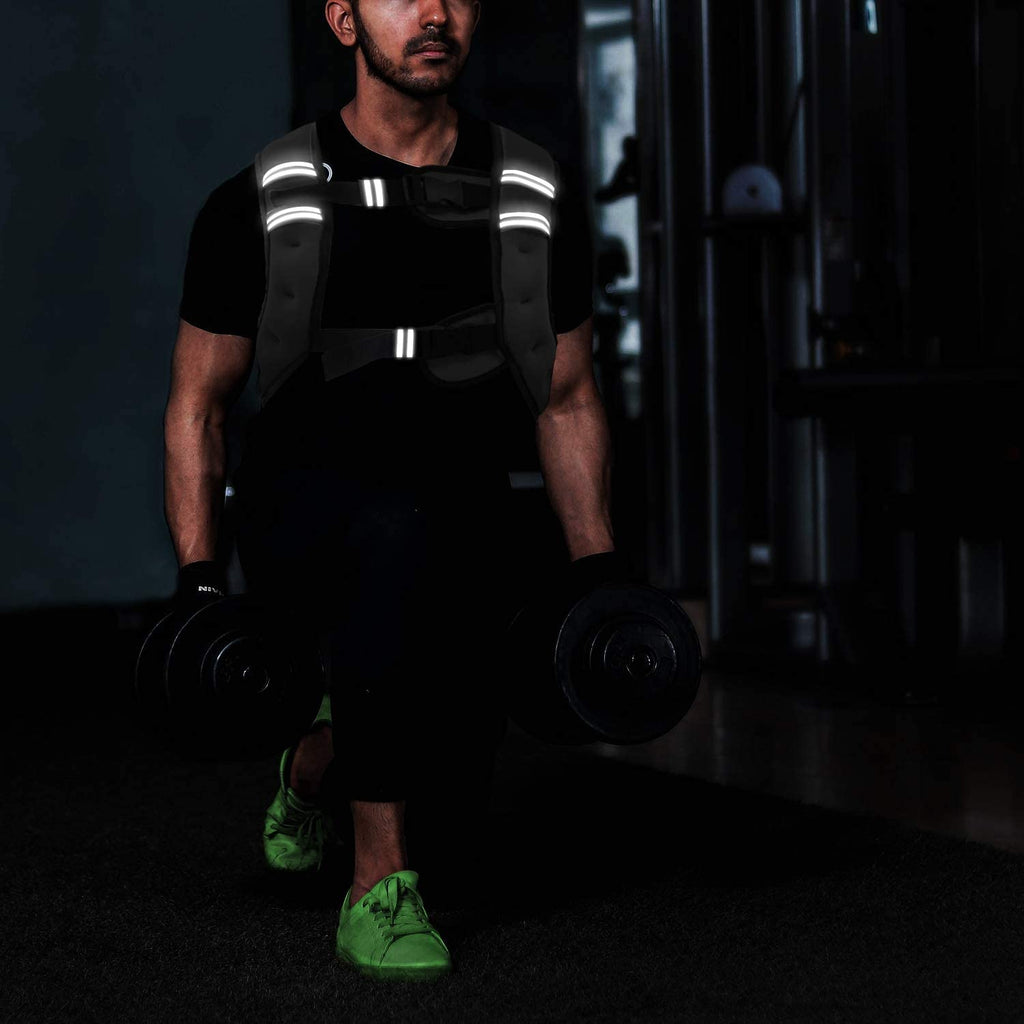 Versatile Weighted Vest for Men & Women - Choose 11Lbs or 18Lbs for Ultimate Rucking Performance